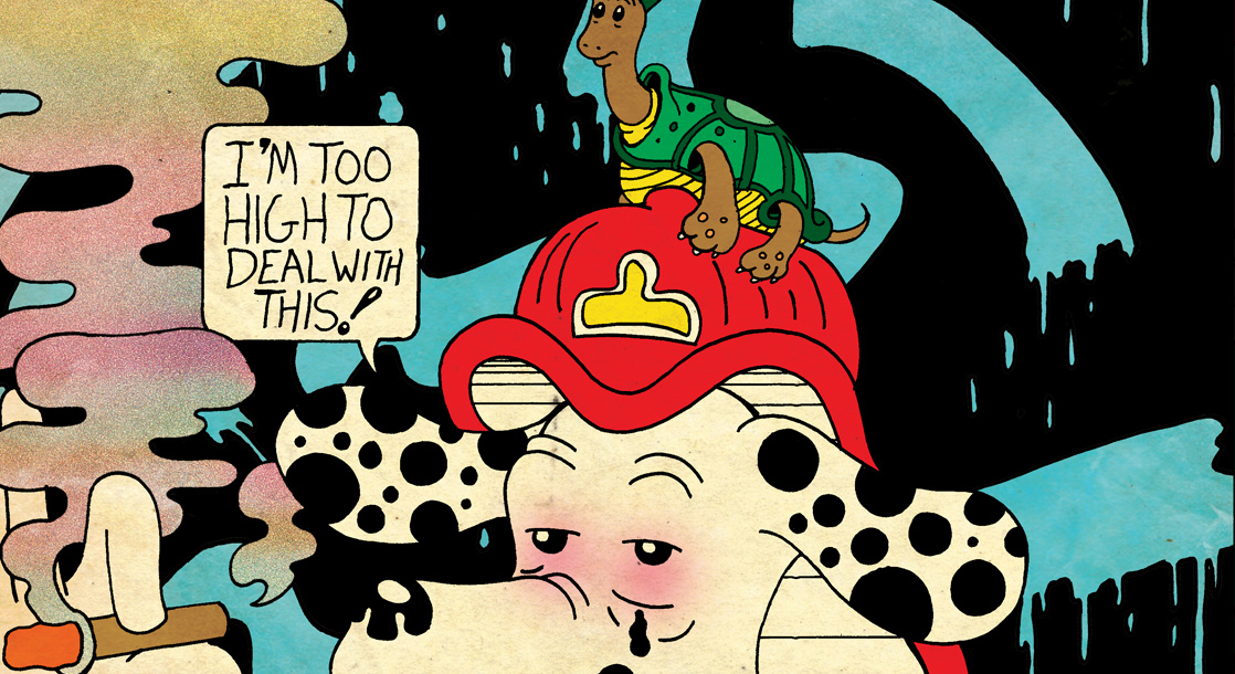 In the New "Frisbee F.D.," Our Hero Becomes One with the Turtles
