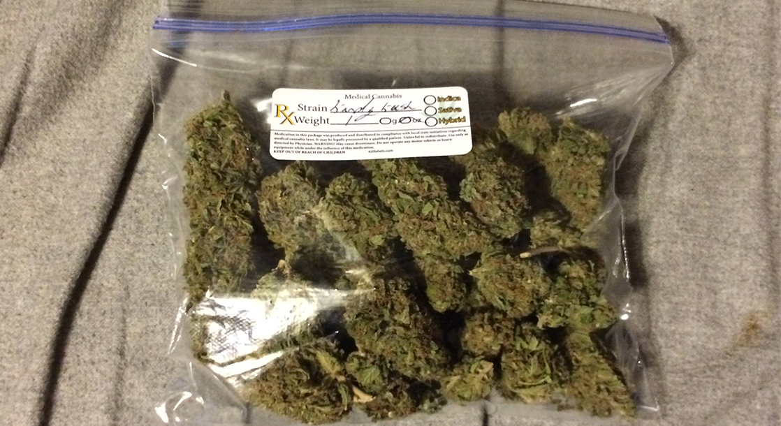 what does an ounce of marijuana look like.