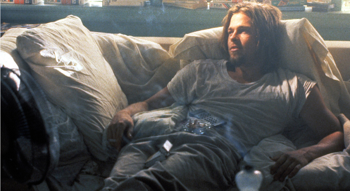 Brad Pitt Says He Spent the '90s “Smoking Weed and Hiding” From Hollywood